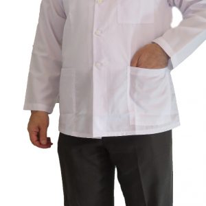Sheykhi Boland 300x300 - روپوش پزشکی یقه فرنچ کتی سه جیب